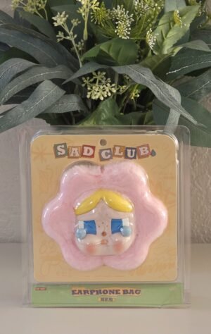 Popmart CryBaby sad club earphones bag