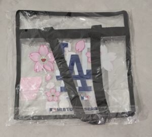 Takashi Murakami x MLB World Tour Tokyo Los Angeles Dodgers Clear Tote Bag